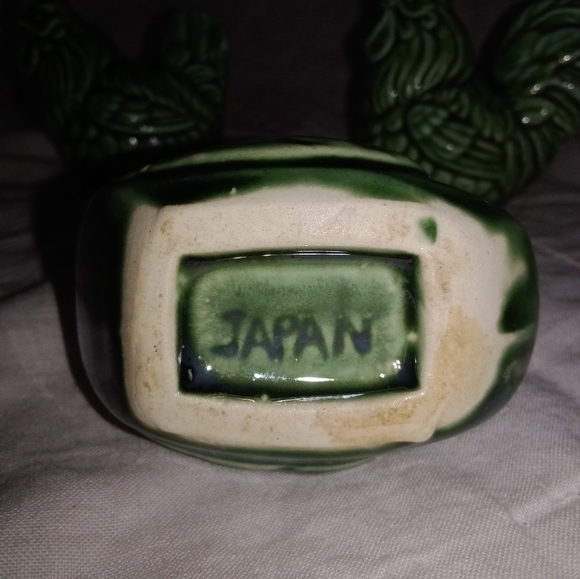 Vintage Japan Rooster Hen Salt Pepper Shakers Toothpick Holder - Picture 16 of 16